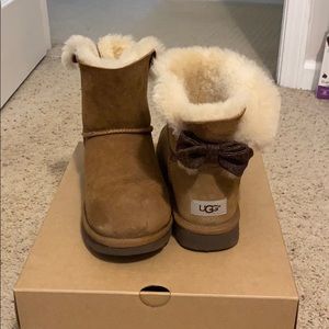 UGG boots with mini brigette bow